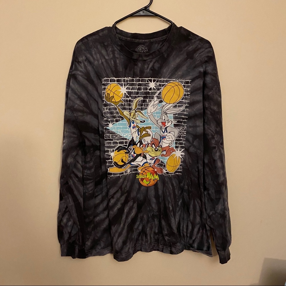 Vintage PAC Sun Tie Dye Space Jam Long Sleeve